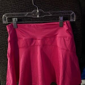 Pink Athletic Skirt